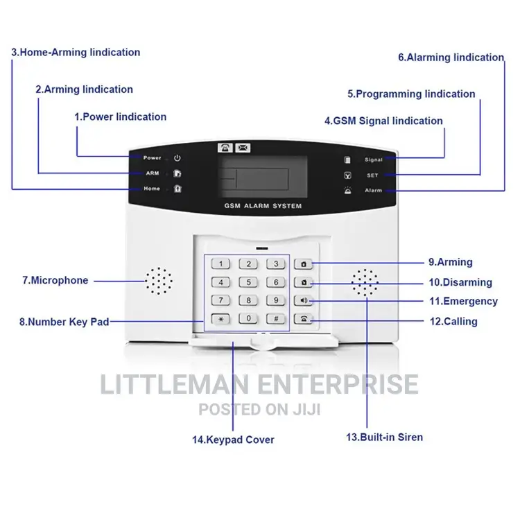 Home GSM Burglar Anti-Theft Alarm System Tuya Alexa