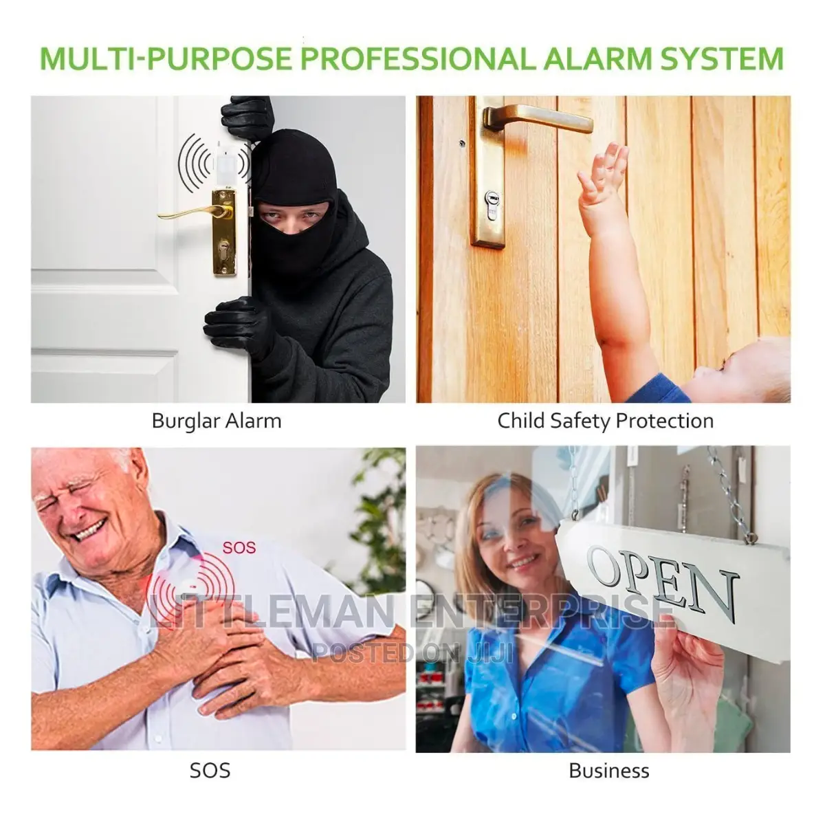 Home GSM Burglar Anti-Theft Alarm System Tuya Alexa
