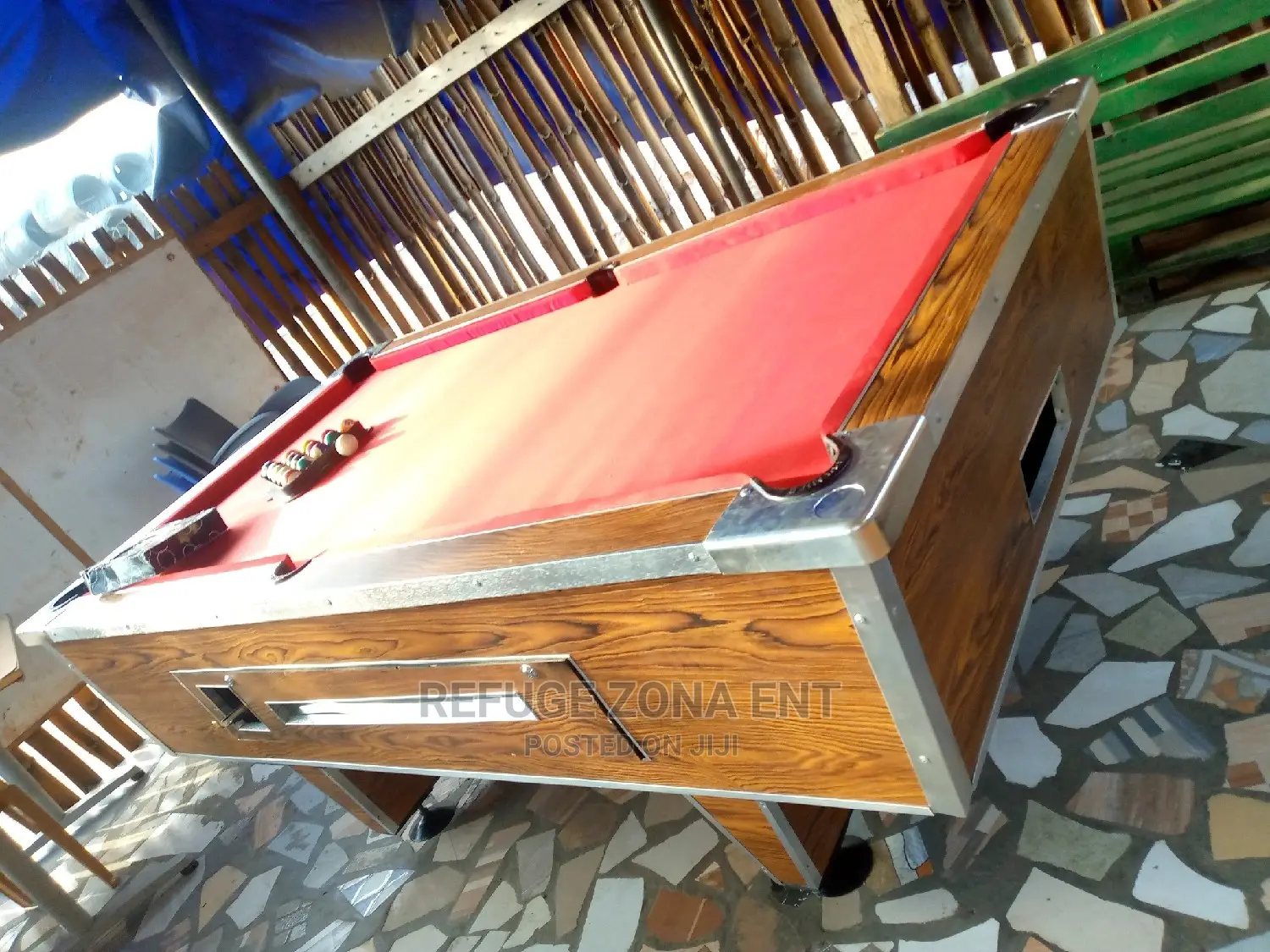 Coin Operated Marble Top