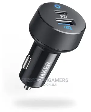Anker Car Charger USB C, 30W 2-Port With Type C