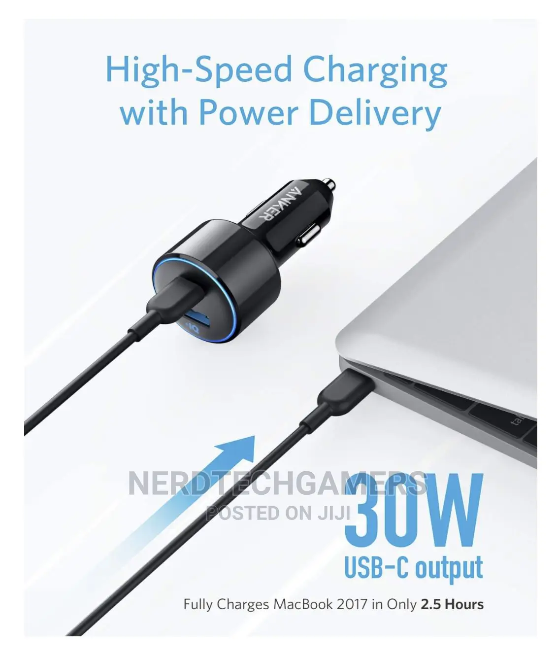 Anker Powerdrive Speed+ Duo, 2 Port USB Car Charger