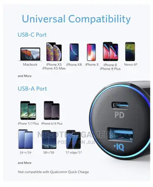 Anker Powerdrive Speed+ Duo, 2 Port USB Car Charger