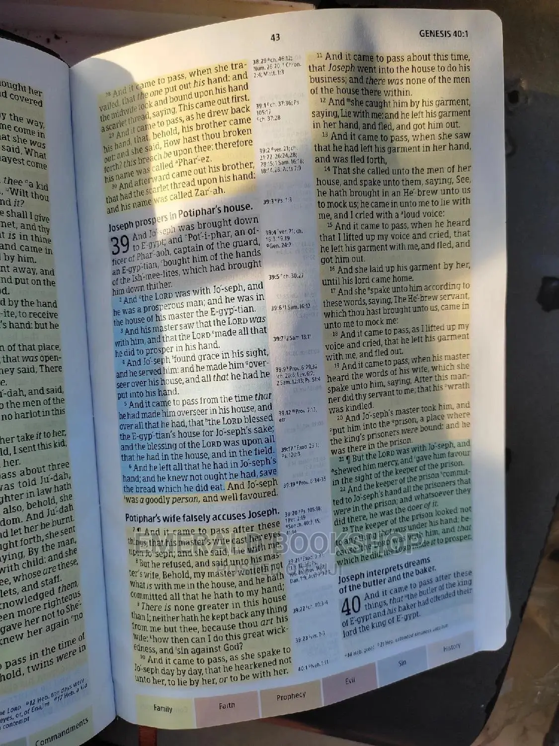Rainbow Study Bible Niv Kjv Nlt Etc