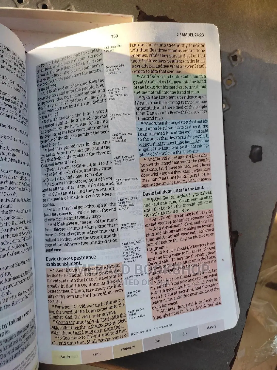 Rainbow Study Bible Niv Kjv Nlt Etc