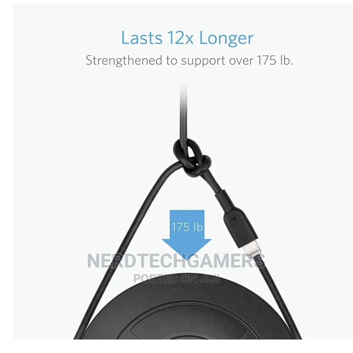 Anker iPhone Charger Cable, Powerline II Lightning Cable 3M