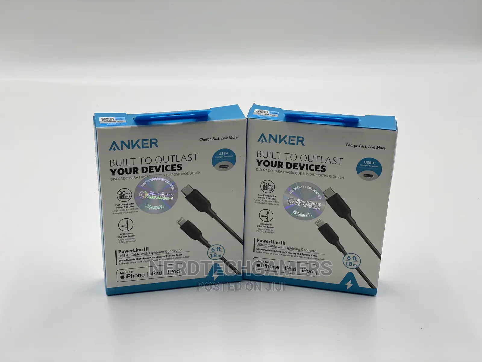 Anker USB C to Lightning Cable Powerline+ III 2M