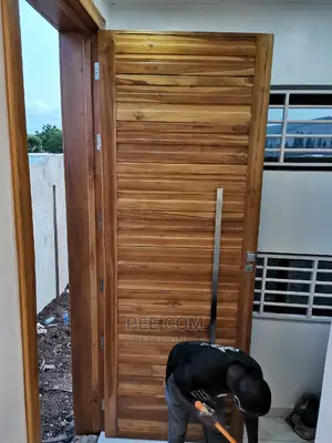 Tall Doors Made of Wood. (10 Feet and About ) if You Want