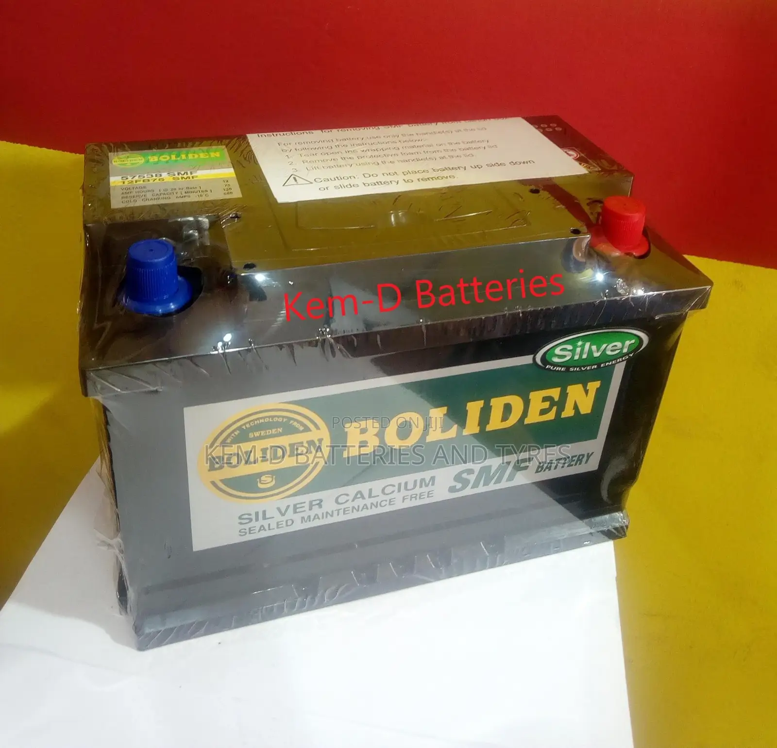 Boliden Car Battery 15 Plates