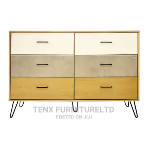 Chest of Drawers (Metal Legs 6 Drs)