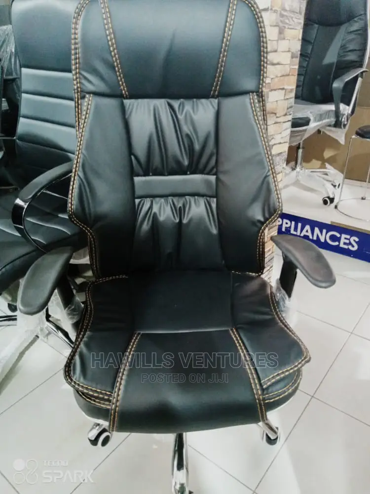 London High Black Chair
