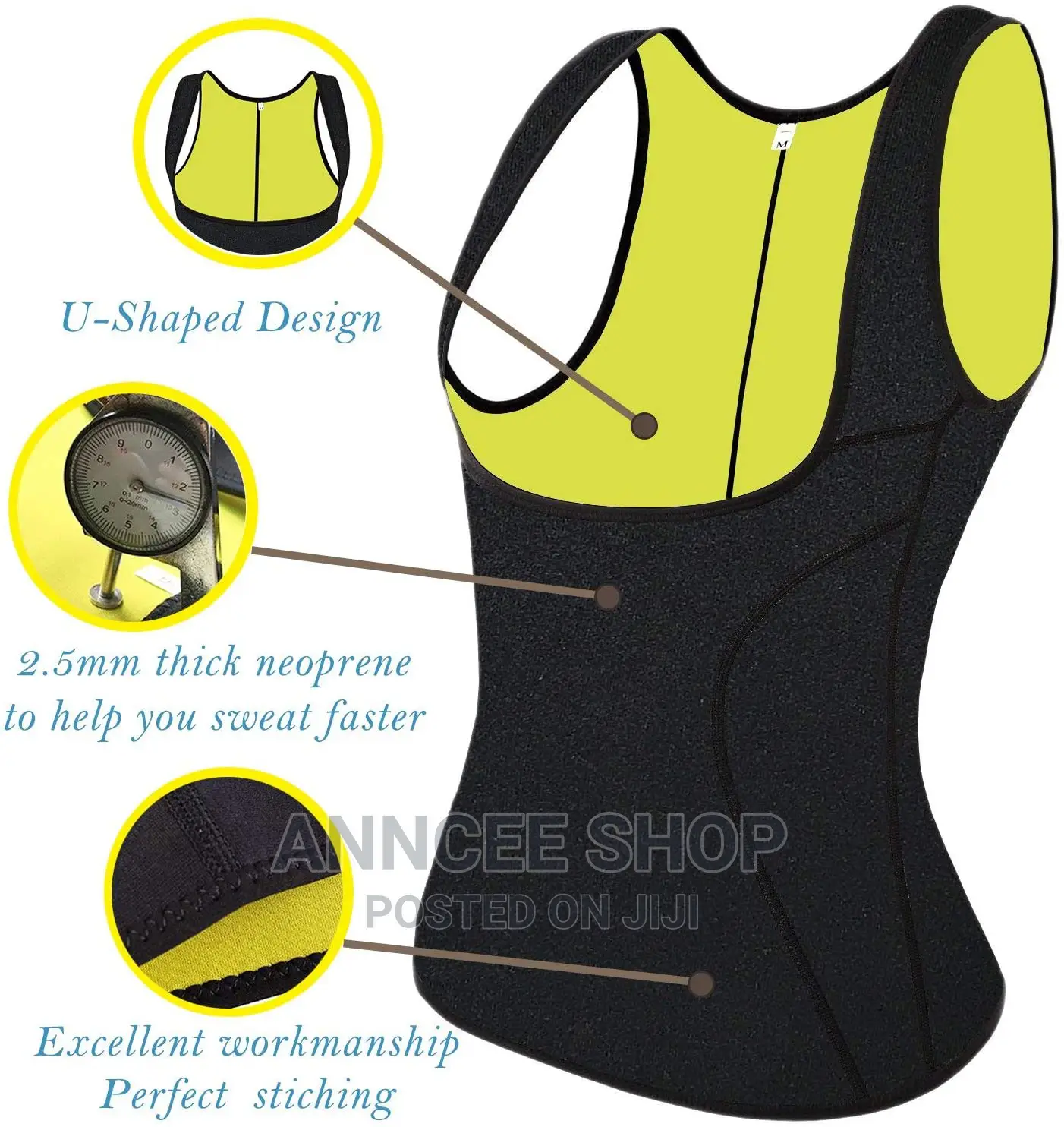 Body Corset Shaper Slimming Push Up Vest Waist Belly Trainer