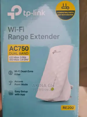 Tp-Link Ac750 Wifi Range Extender Re200