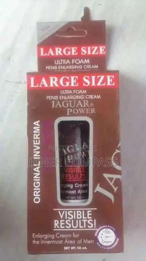 Way of Pleasure Jaguar Power Herbal Enlargement Cream- Ml Pa