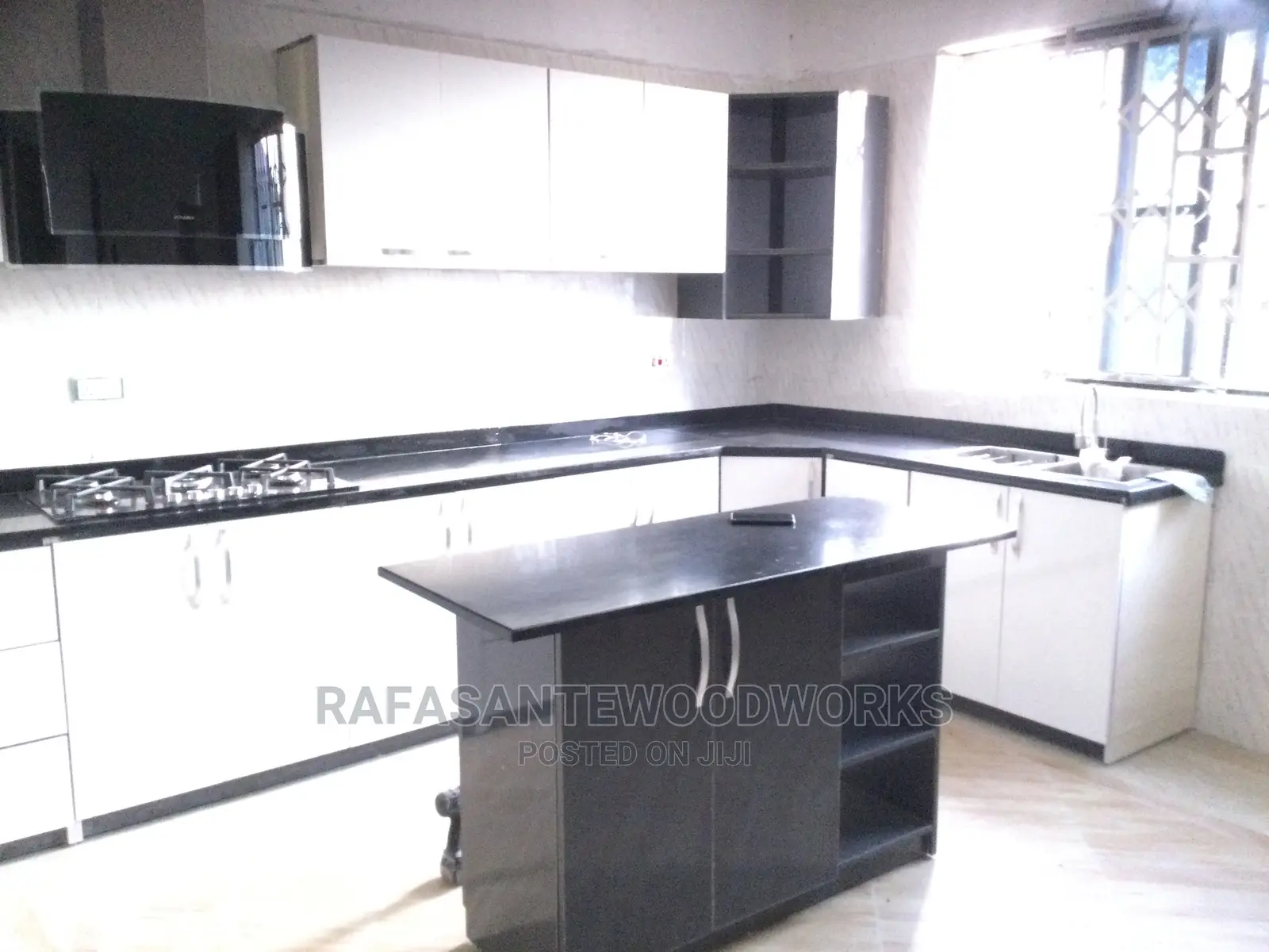 Rafasante Kitchen Cabinet With Laminated