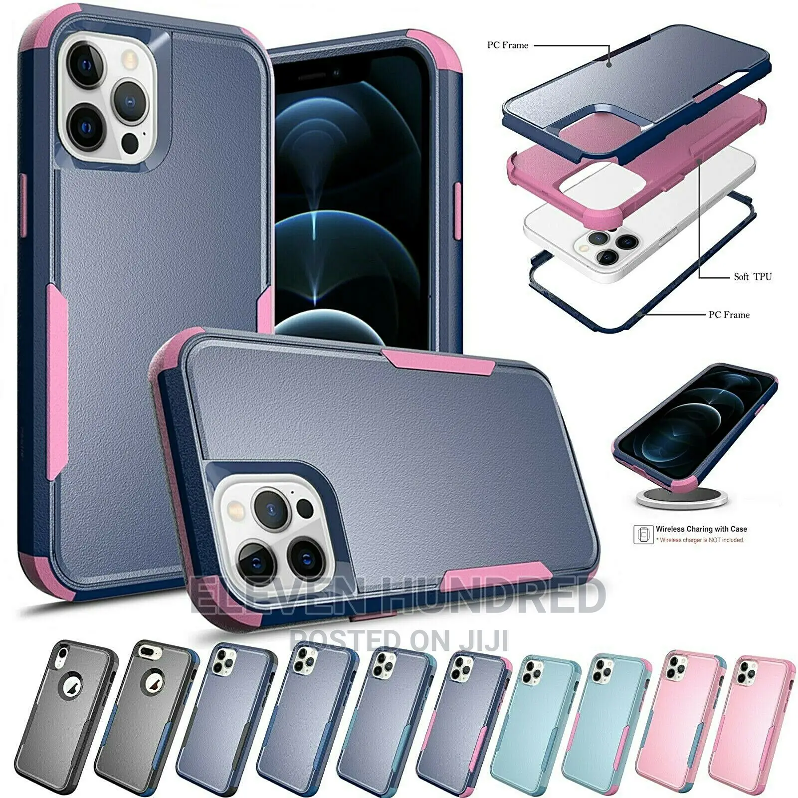 iPhone 12 11 Pro Max Shockproof Case