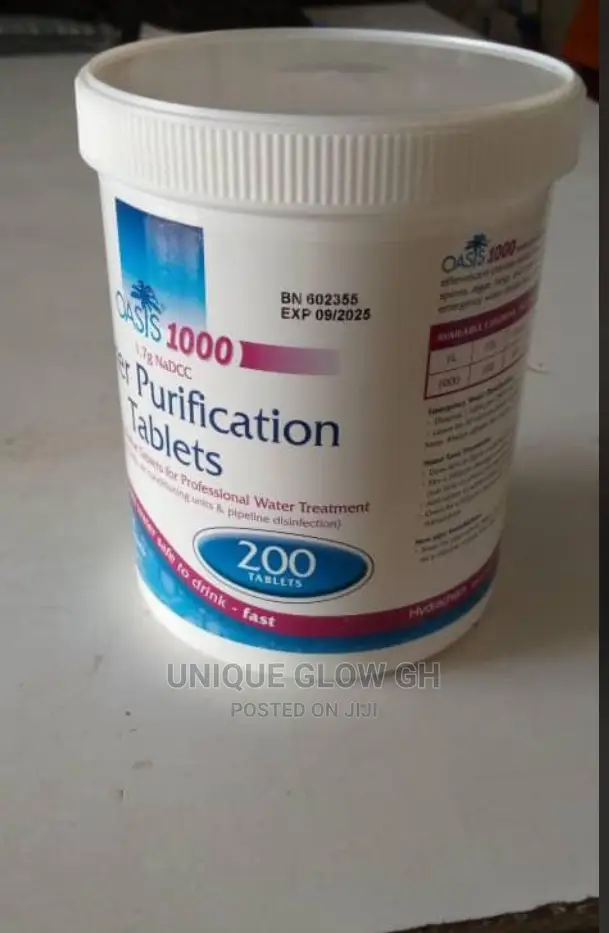 Water Purification Tablet Chlorine Tablets 200pc