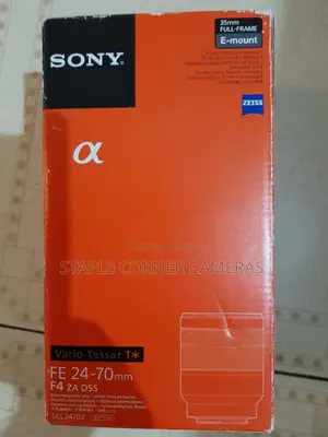 Sony Fe 24-70mm F/4 Za Oss Lens