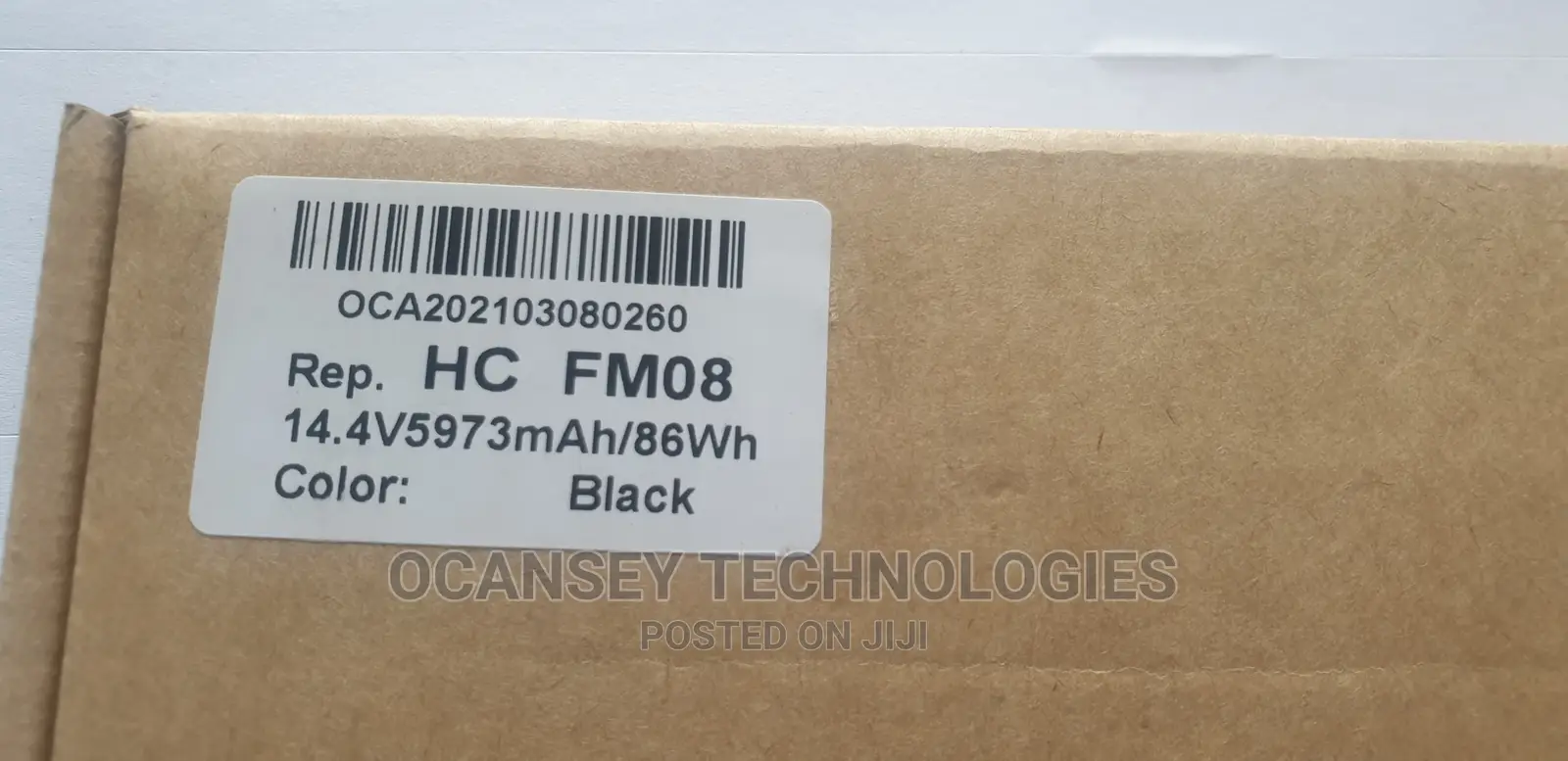Original Hp Battery Fm08 12pin / for Hp Omen 17t-An000