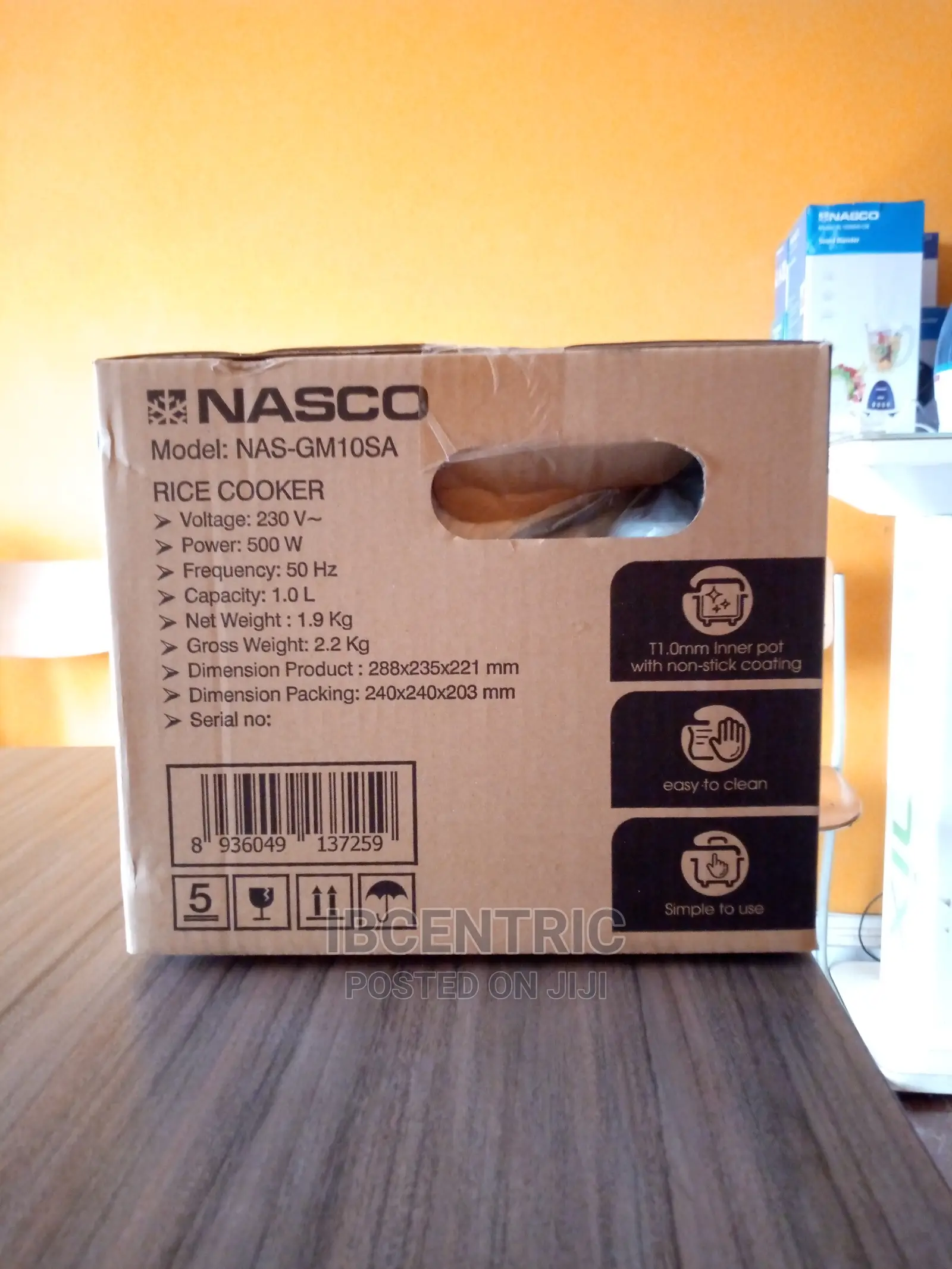 Nasco 1L Rice Cooker