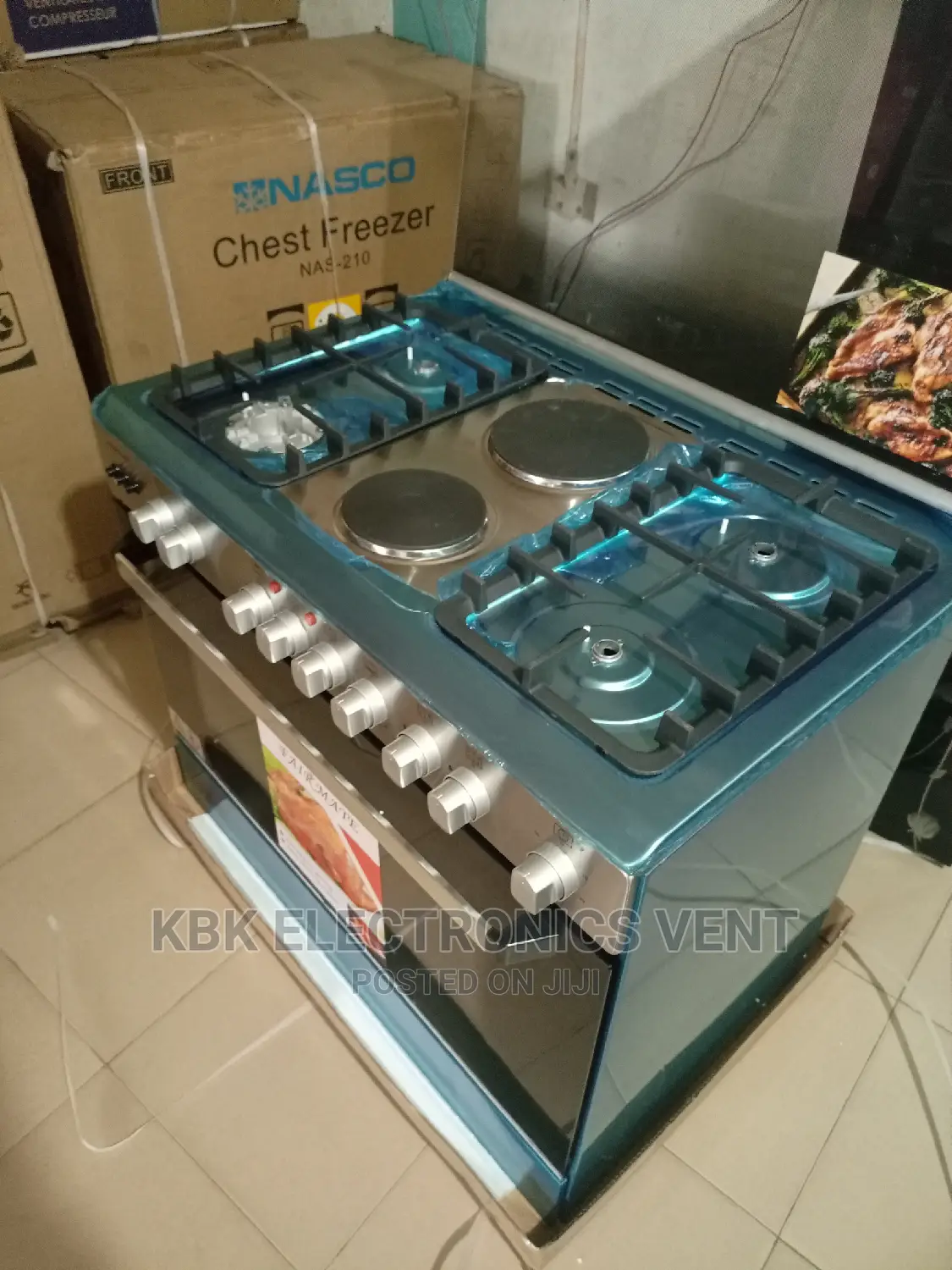 Fairmate 90*60 6burners(4gas+ 2electric)