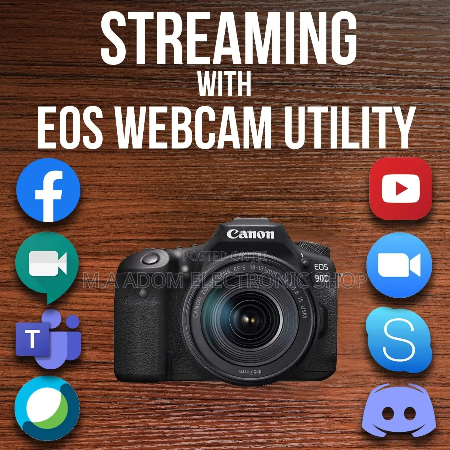 Canon Eos 90D Digital Camera With Ef-S 18-135mm Lens