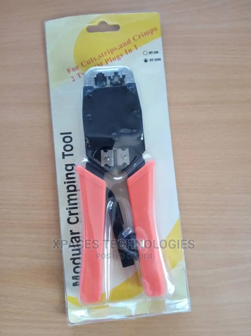Dual Modular Crimping Tool HT500 8p8c/Rj45 6p6c/Rj12 6P4C