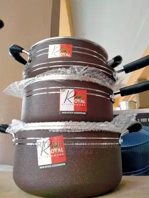 Quality Royal Kitchen 3 Set Cooking Untentils Without Frypan