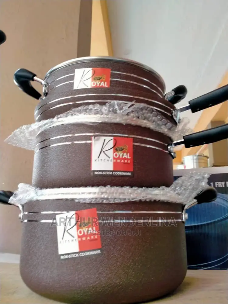 Quality Royal Kitchen 3 Set Cooking Untentils Without Frypan