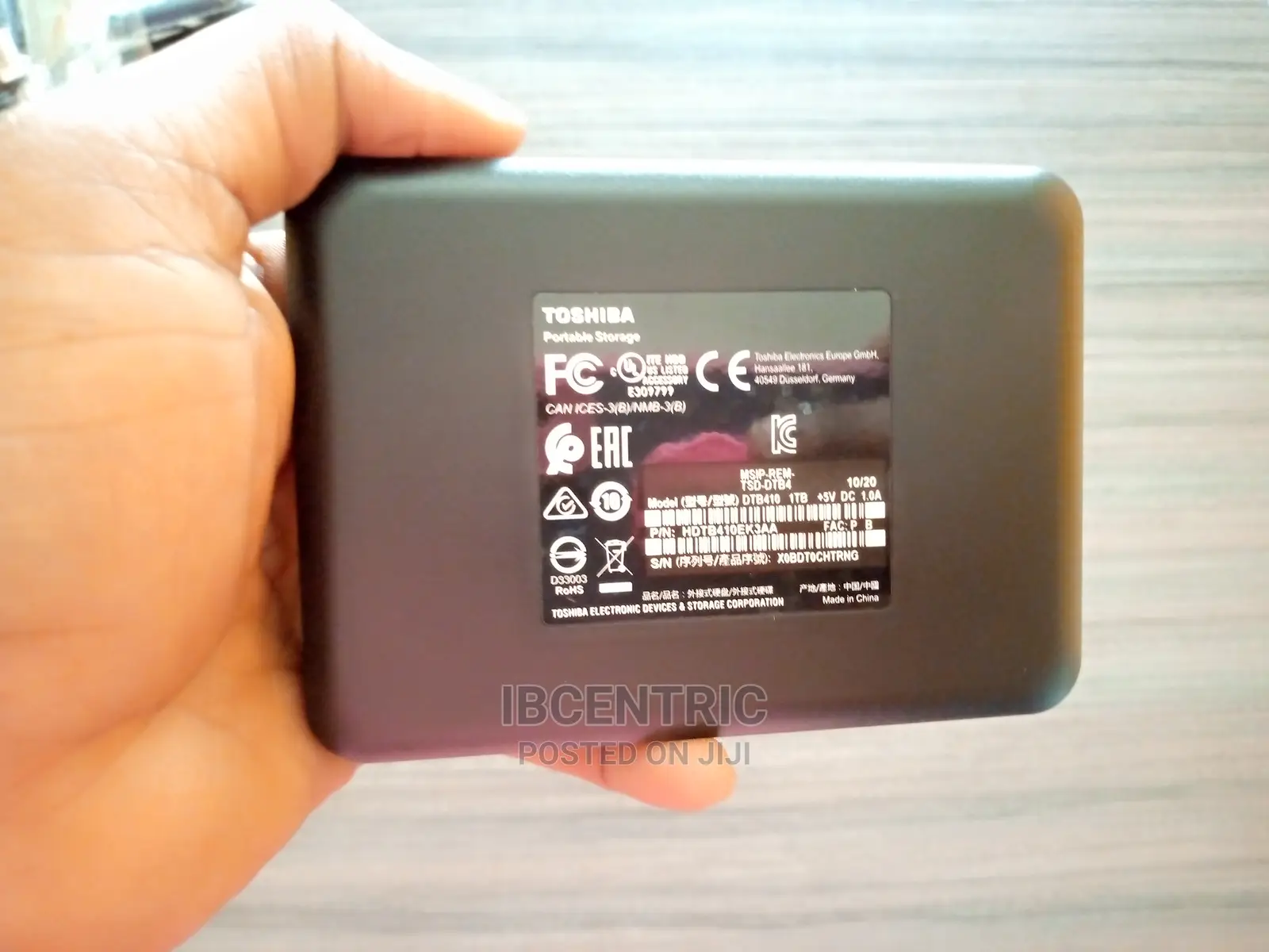 Toshiba 1TB Canvio Basics Portable Storage
