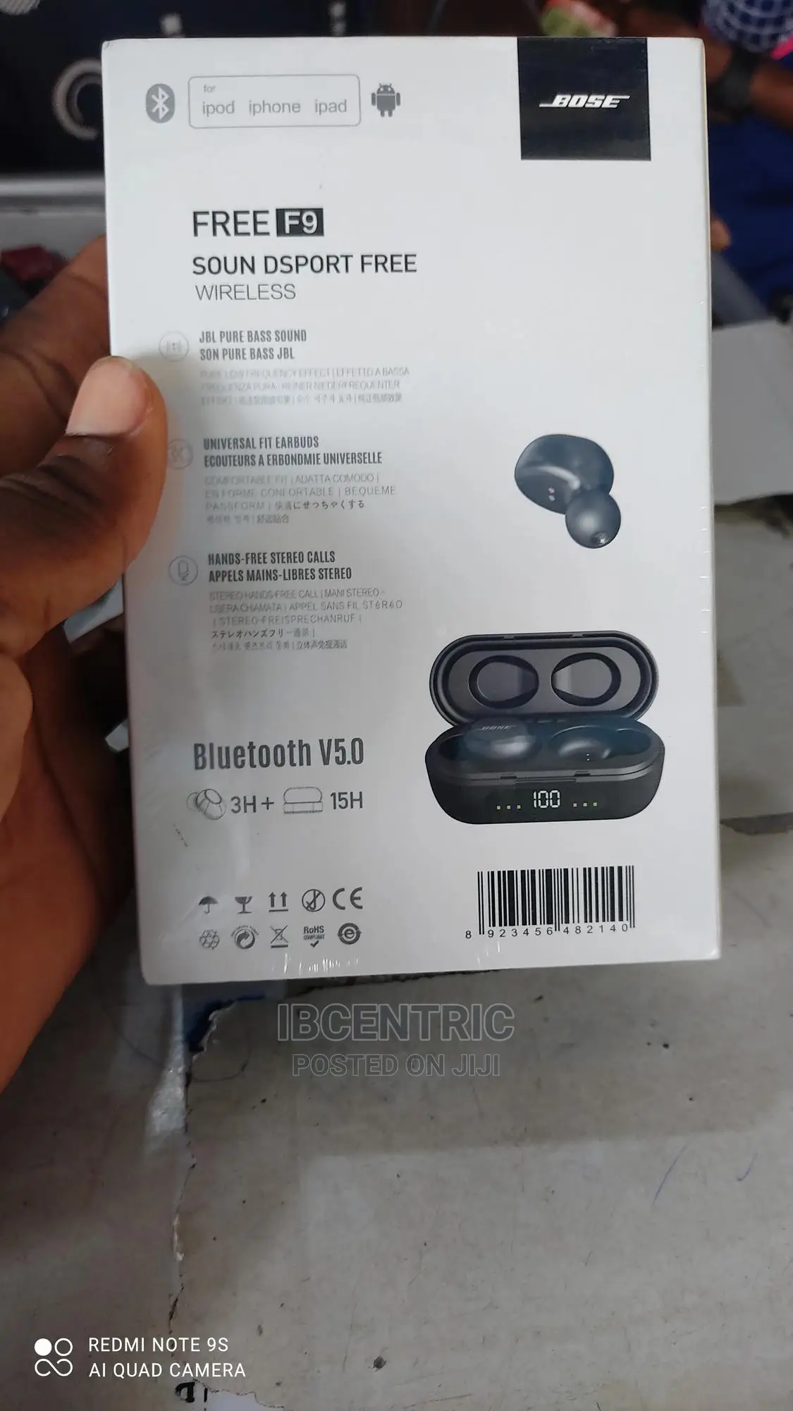 Bose Dsport Free Wireless Earbuds