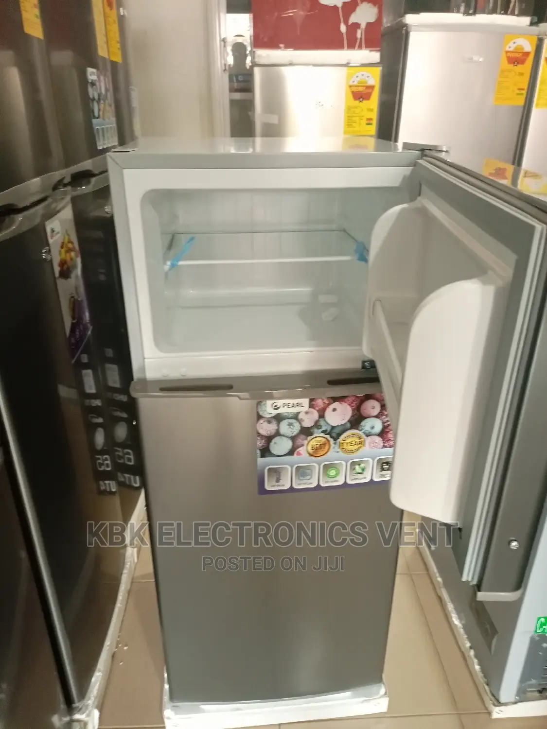 Pearl 135ltr Double Door Refrigerator