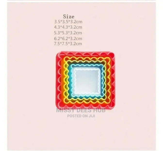 5pcs Cookies Cutter