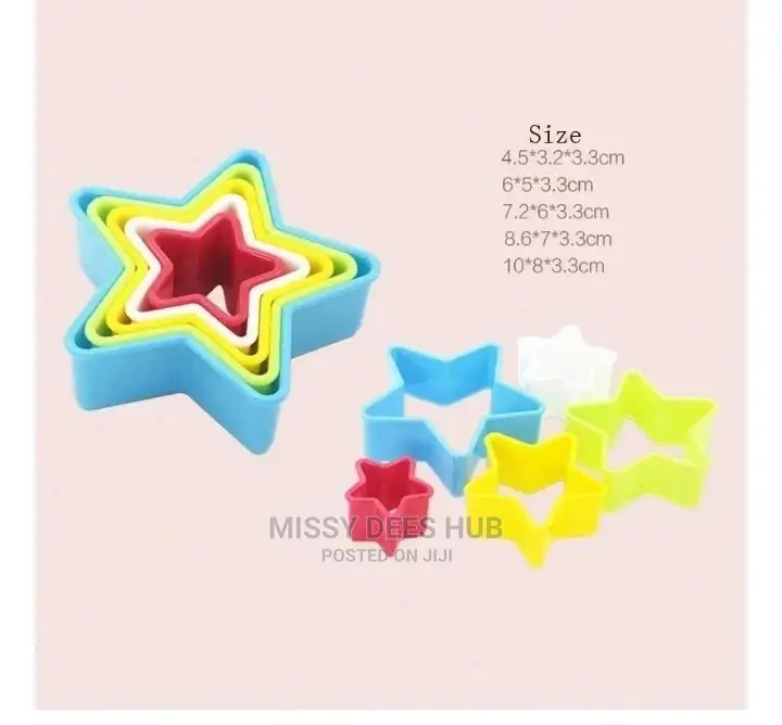 5pcs Cookies Cutter