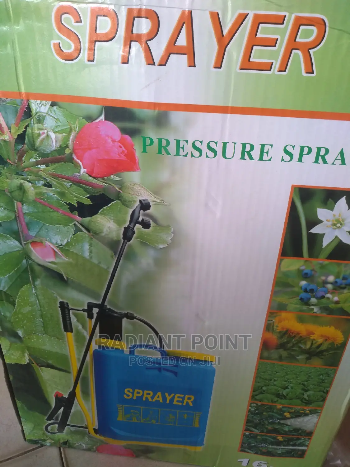 Pressure Sprayer 16L Brand New