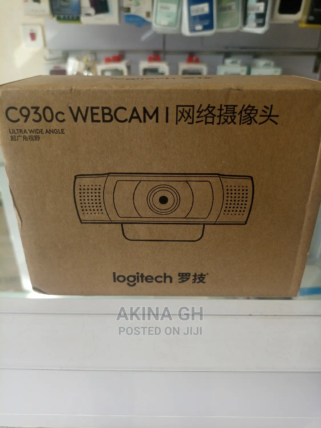 Original Logitech Webcam 1080p C930c
