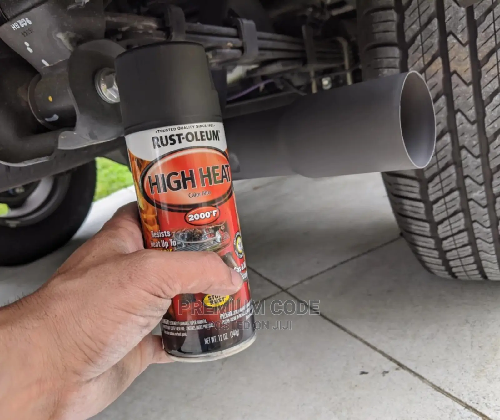 High Heat Resistant Spray/ Up To 1000°C