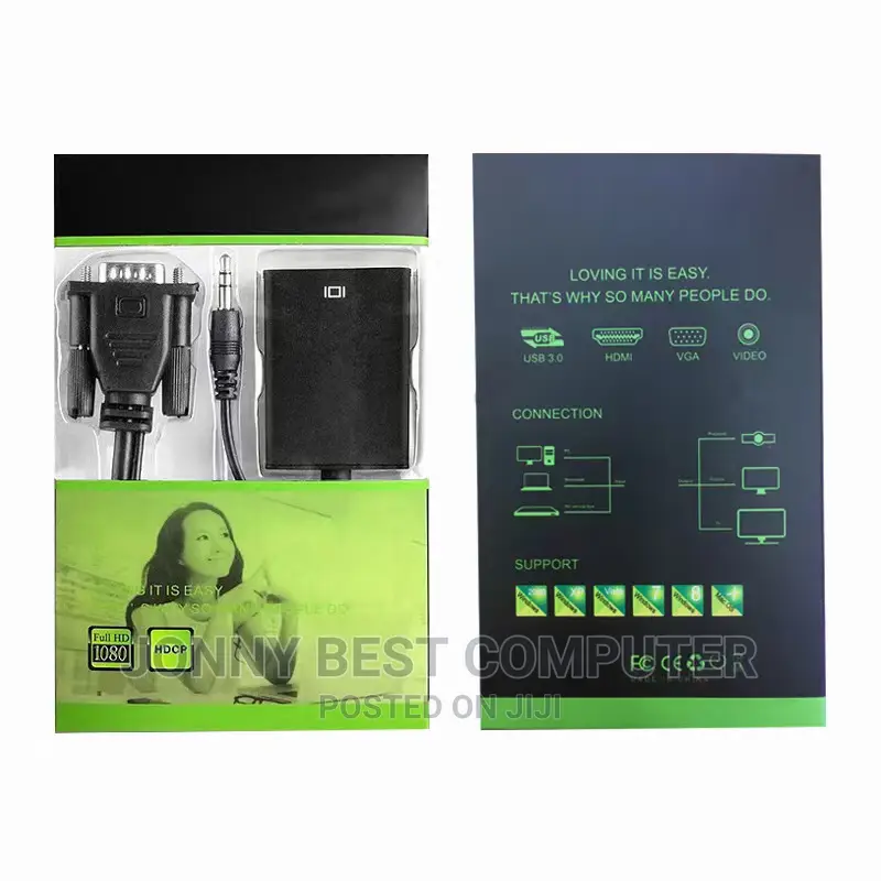 VGA to HDMI Display Converter