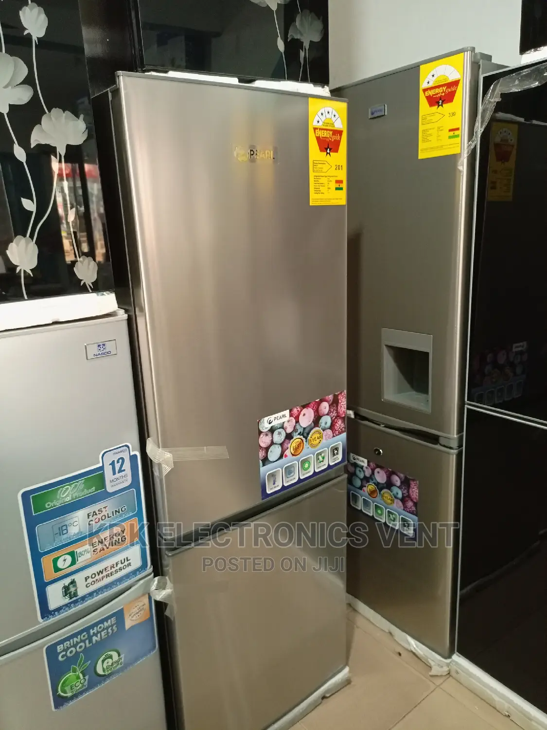Pearl 240ltr Double Door Refrigerator