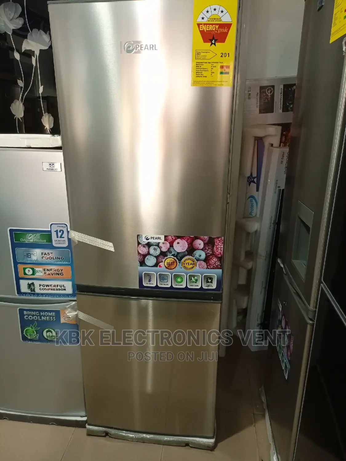 Pearl 240ltr Double Door Refrigerator