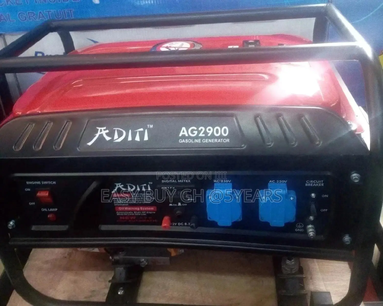 Generator Aditi 4900W Generator Generator Generator Generato