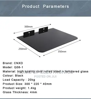 DVD Glass Stand – Q08-1