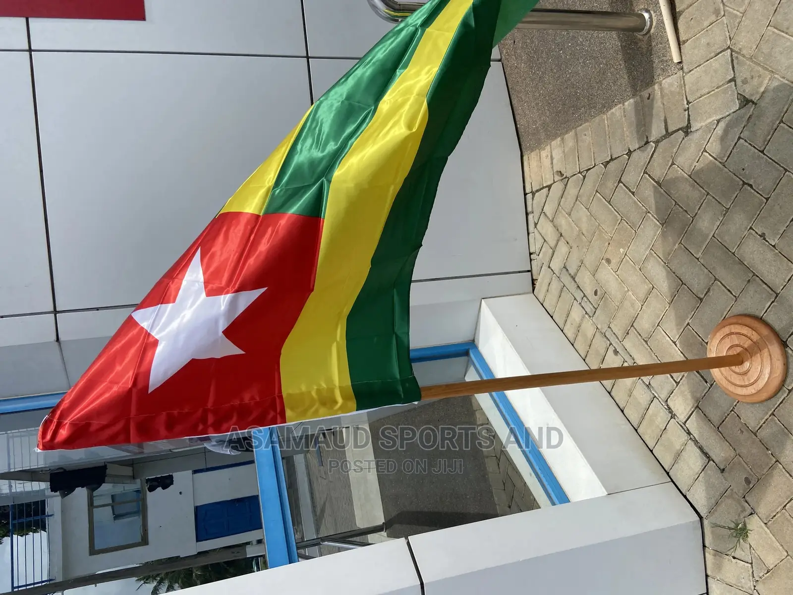 Cooperate Flag Stand At Cool Price