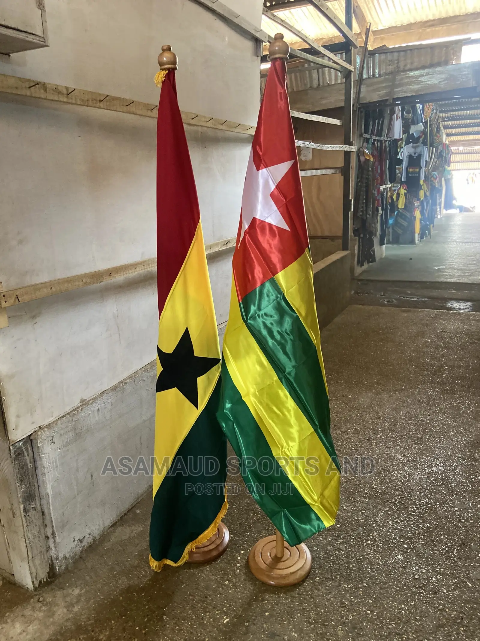 Cooperate Flag Stand At Cool Price