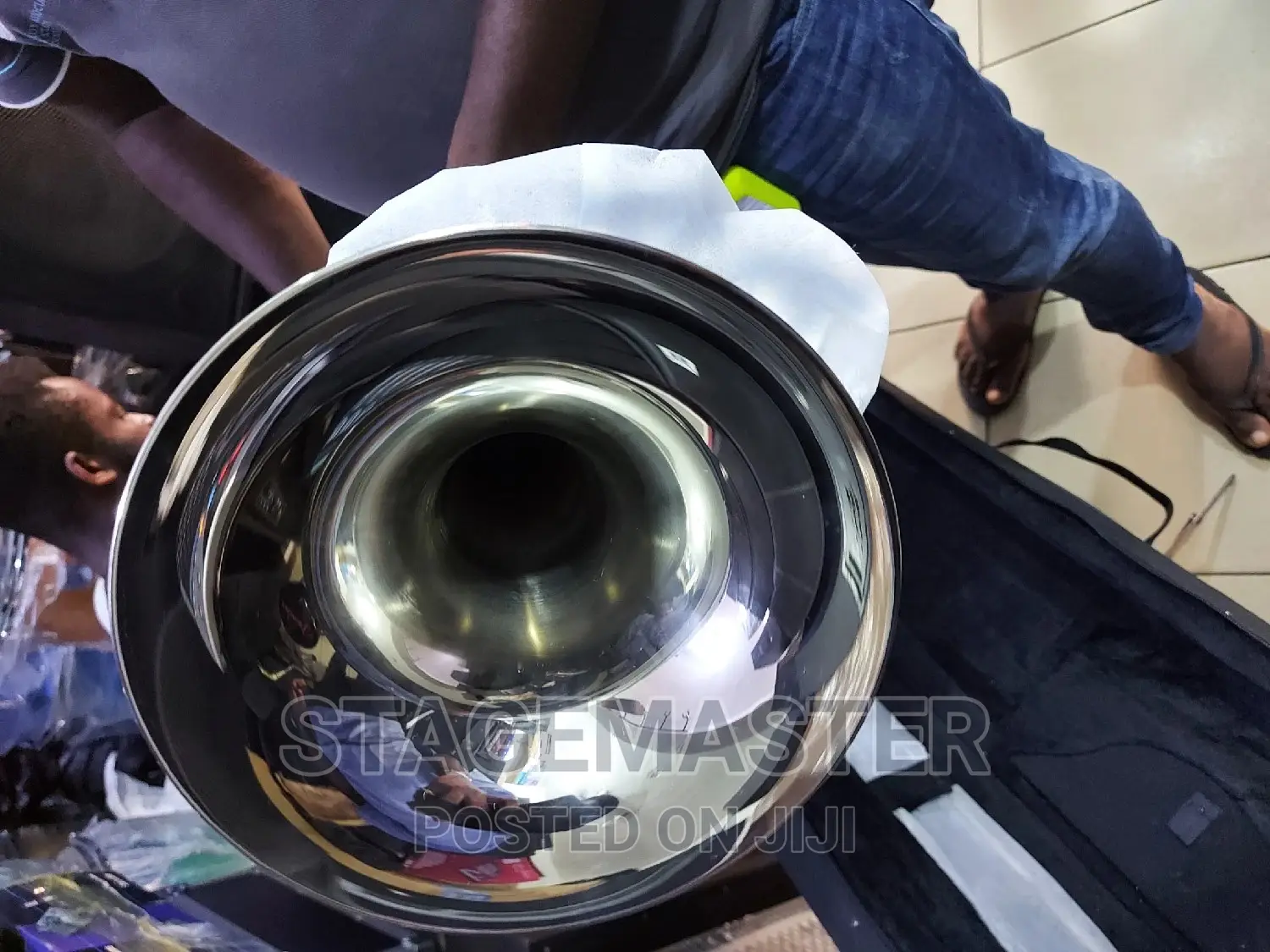 Classic Yamaha Silver Trombone