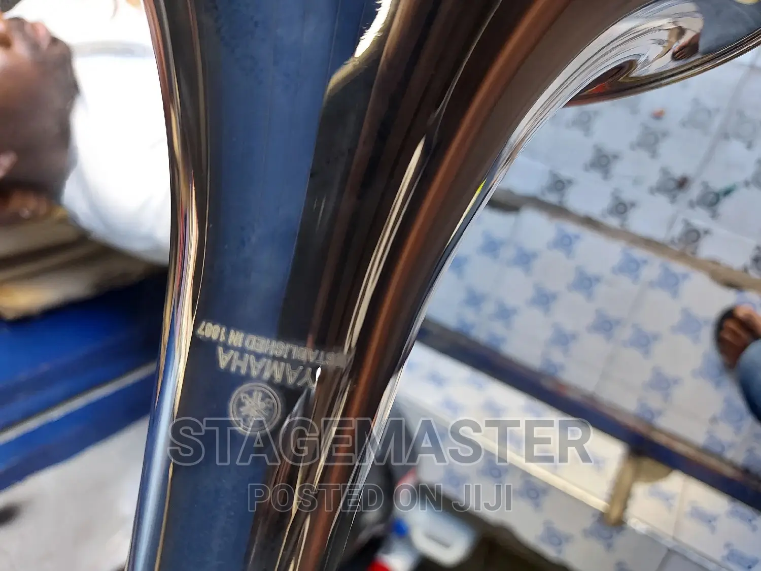 Classic Yamaha Silver Trombone