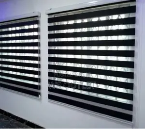 Black Zebra Blinds
