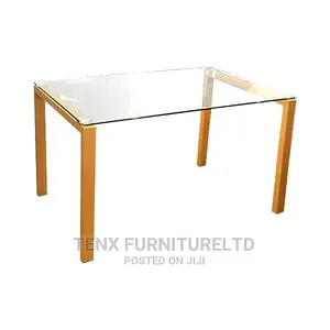 Dining Table Tepered Glass Top