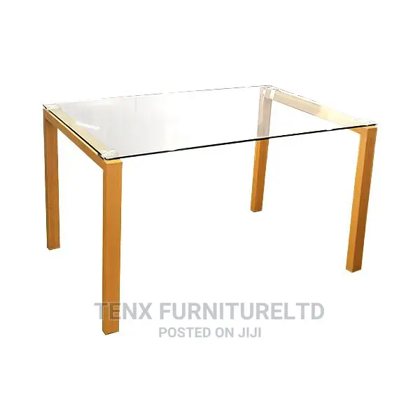 Dining Table Tepered Glass Top