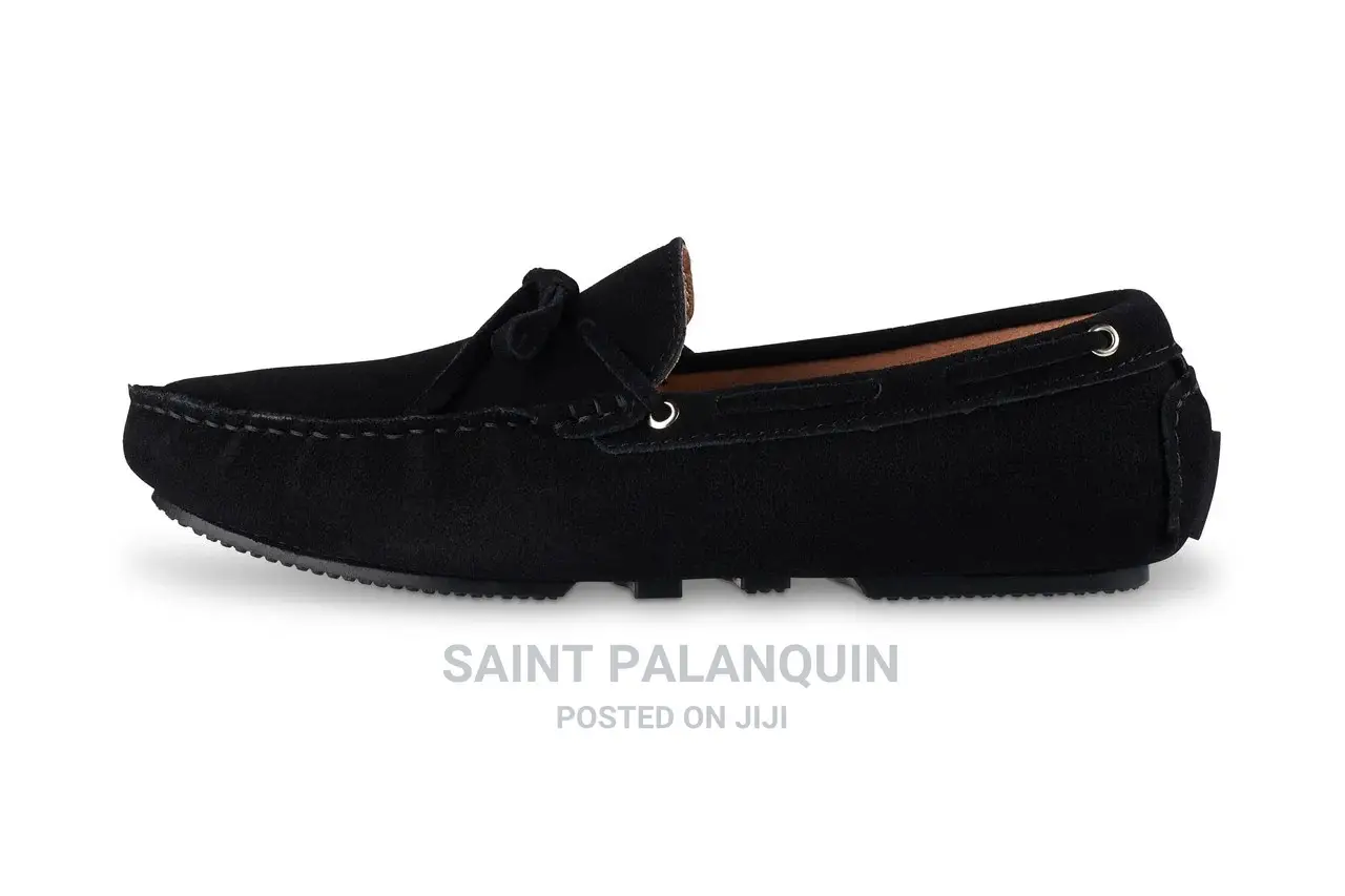 Loafers Black Suedes