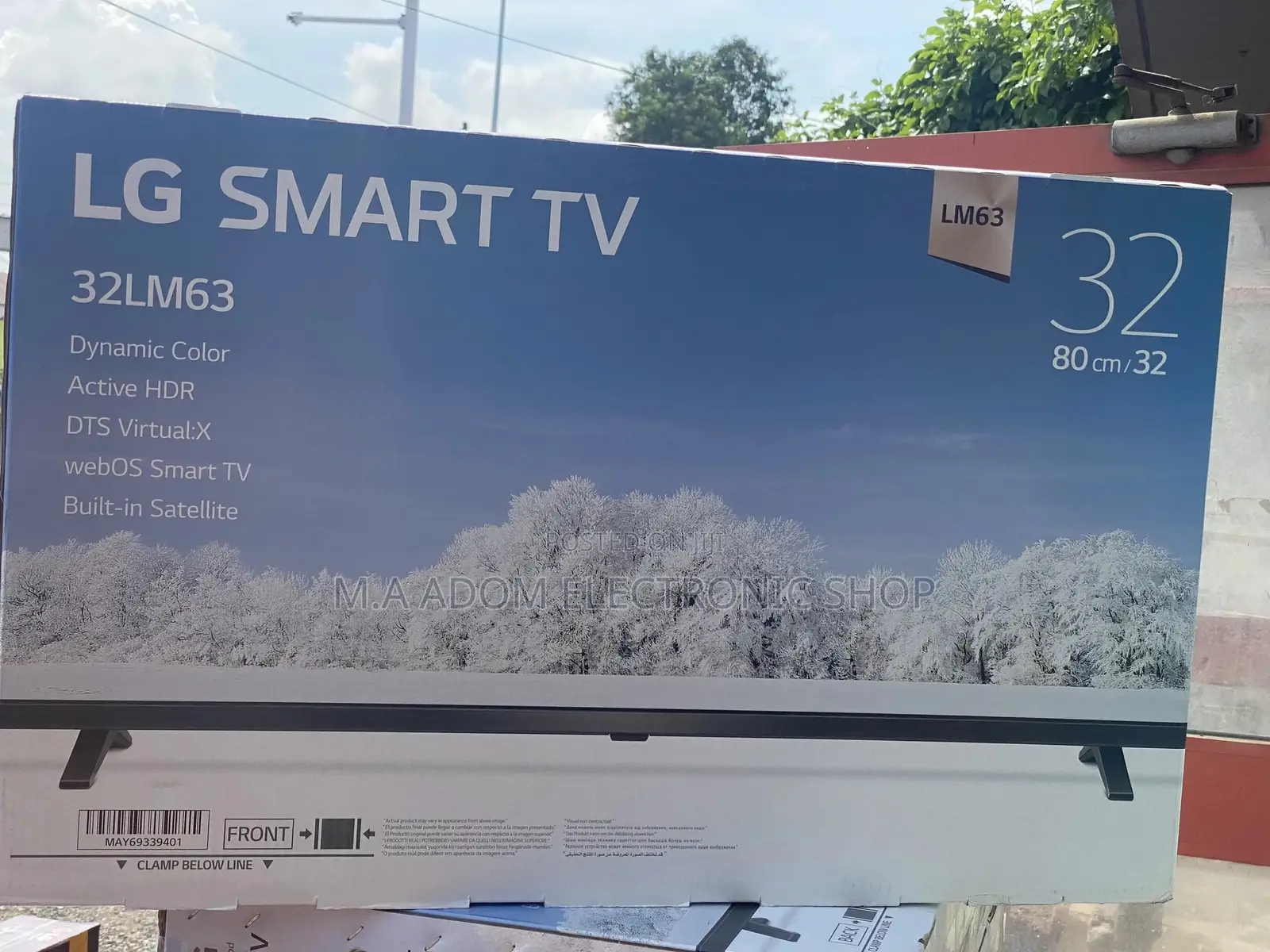 Lg 32” Smart Webos Thinq Ai Led Tv